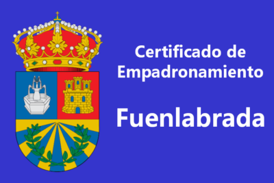 Certificado de Empadronamiento Fuenlabrada