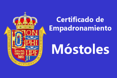 Certificado de Empadronamiento Móstoles