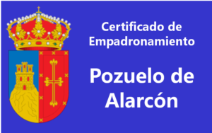 Certificado de Empadronamiento de Pozuelo de Alarcón